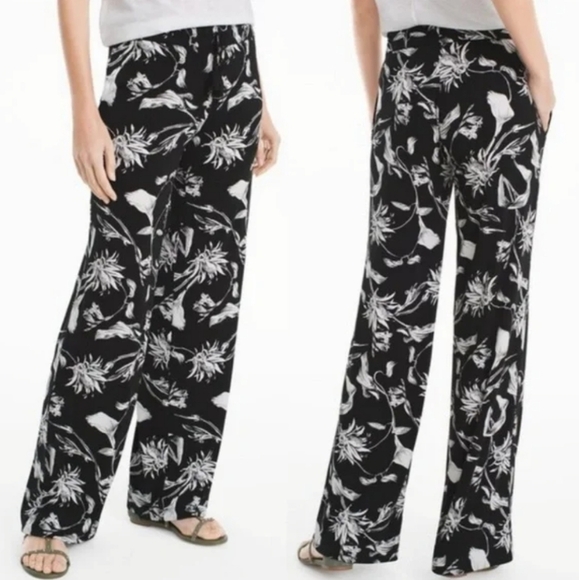 White House Black Market Wide leg Pants - Picture 1 of 5